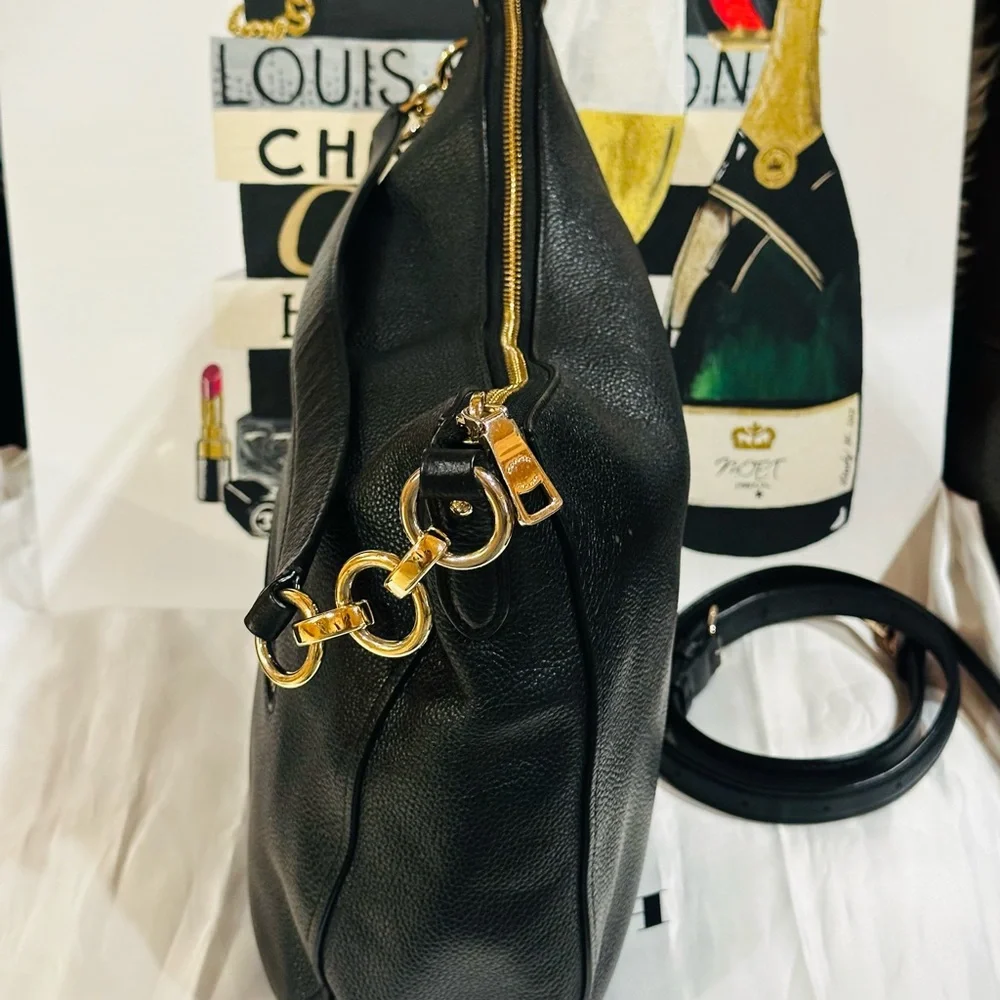 🔥 COACH LEATHER SHOULDER / SLING BAG 2 WAY W/ DUST BAG